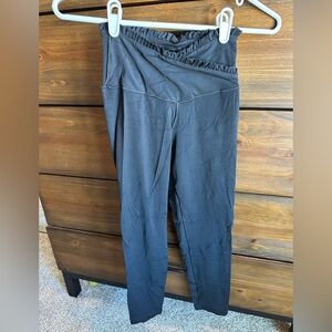 Aerie Black Ruffle Leggings